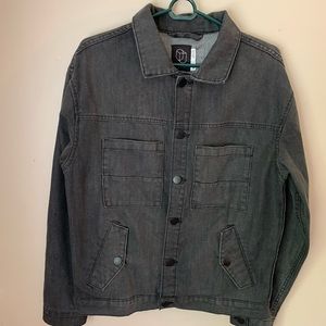 Black jean jacket